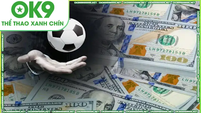 Người chơi sẽ nhận được số tiền lớn khi thắng kèo